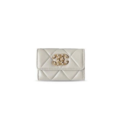 CHANEL 19 FLAP CARD HOLDER AP1790 (11.3*7.5*2cm)